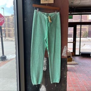 STATESIDE Turquoise Joggers NWT